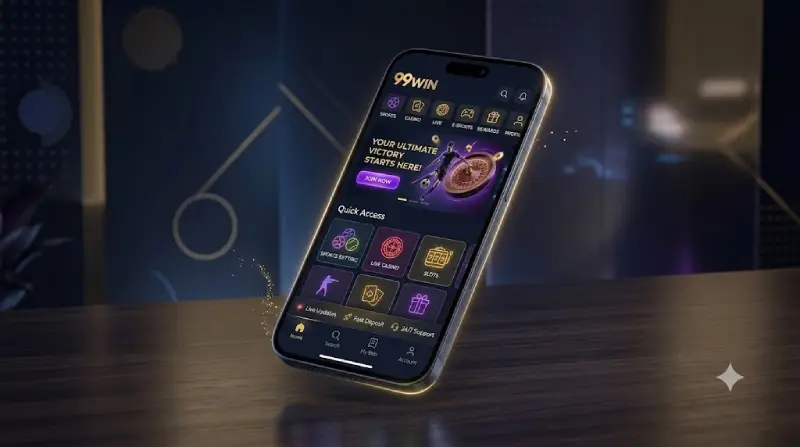 Giao diện di động 99WIN trên điện thoại Giao diện di động 99WIN trên điện thoại